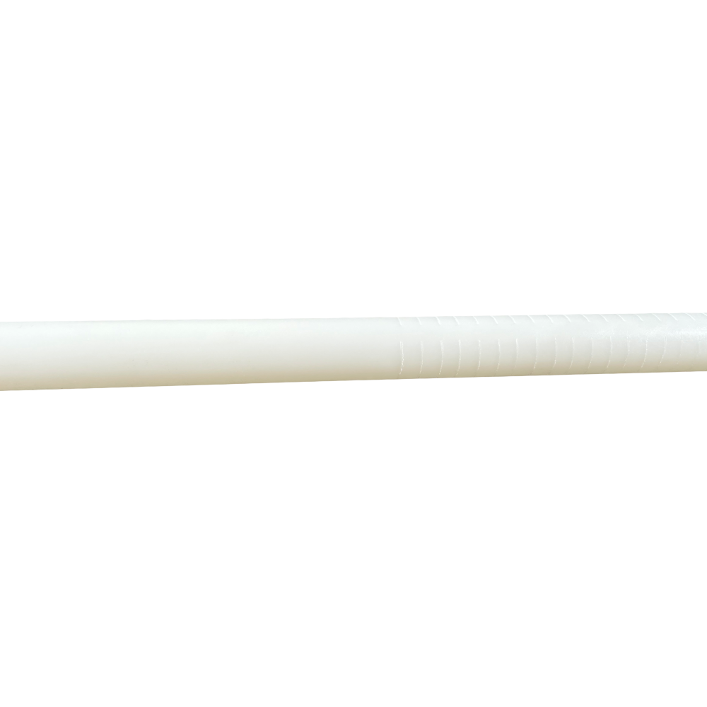 Tube PEHD Ø32 vissé semi-crépiné - 1,5 m (1 m de plein / 0,5 m de crépine)