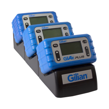 Kit 3 pompes d'échantillonnage d'air Gilair Plus Data logger