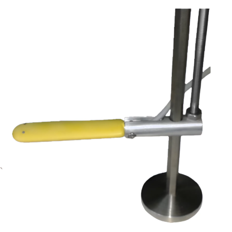 Perche avec vernier et support réglable pour Courantomètre électromagnetique FLU Perche avec vernier et support réglable pour Courantomètre électromagnetique FLU