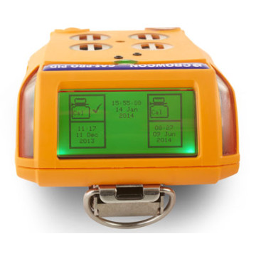 Gas pro - 5gaz - H2S - CO  - CH4 (%LEL) - COV (PID) - O2