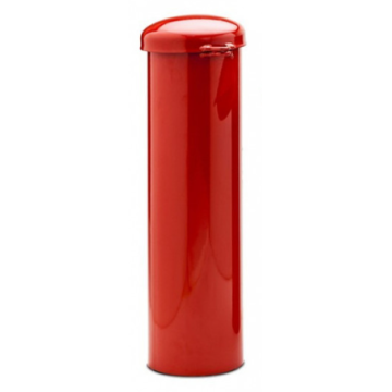 Capot de protection en acier peint Ø76 mm, hauteur 2 mètres