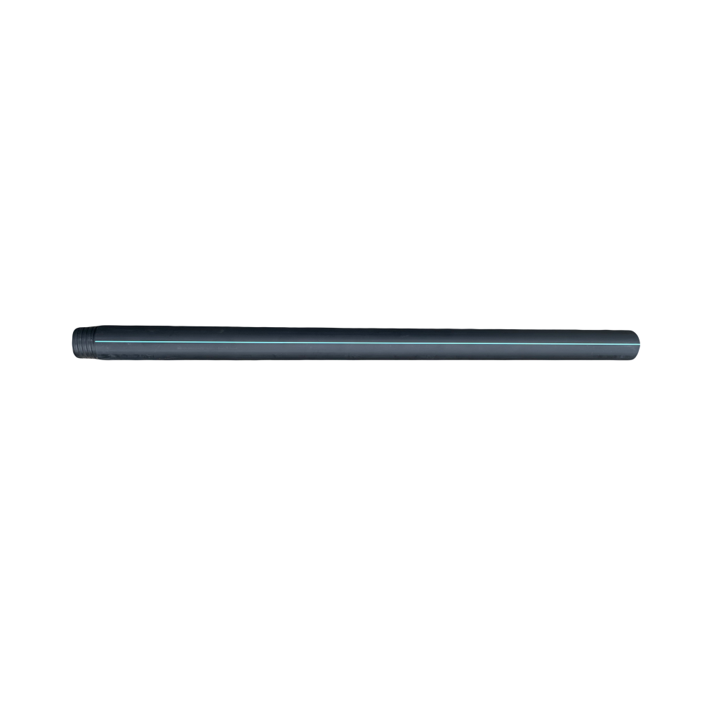 Tube PEHD vissé plein Ø63 mm