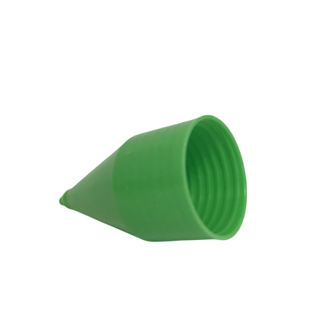 Bouchon de fond pointu à visser pour tube PVC Ø 64 X 75 mm
