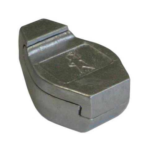 Tête SEBA 6'' avec fermeture sécurisée pour tube de protection en galva 6''