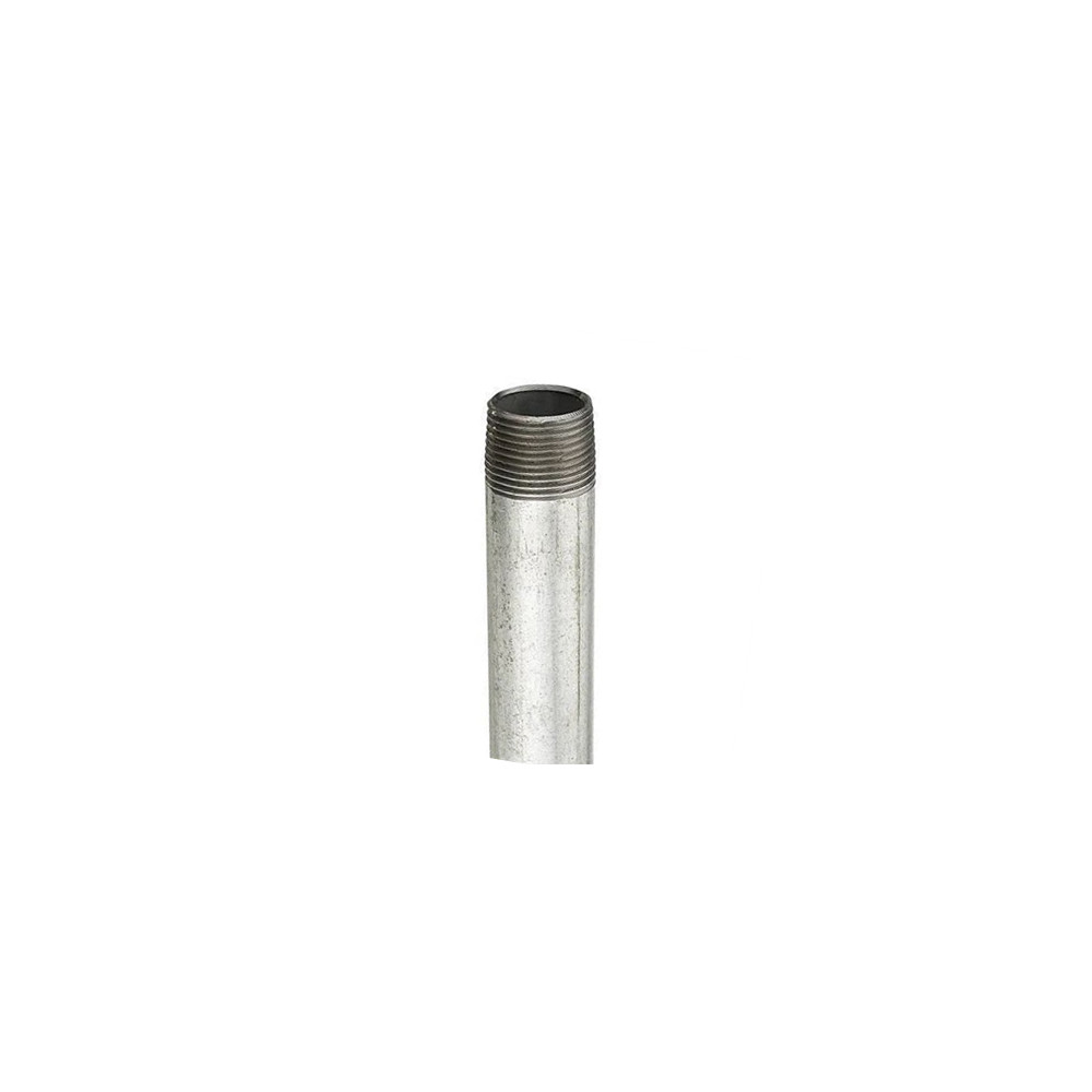 Tube de protection en galva Ø140 mm, hauteur 1,5 m