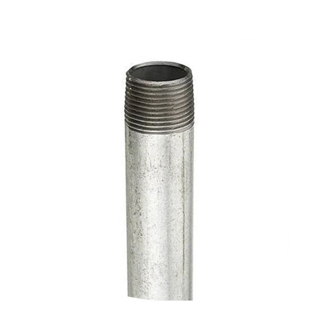 Tube de protection en galva Ø140 mm, hauteur 1,5 m