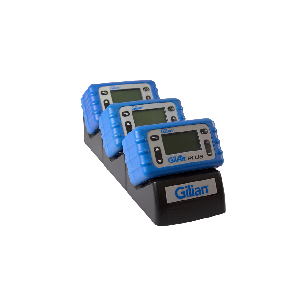 Kit 3 pompes d'échantillonnage d'air Gilair Plus Data logger