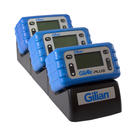 Kit 3 pompes d'échantillonnage d'air Gilair Plus Data logger