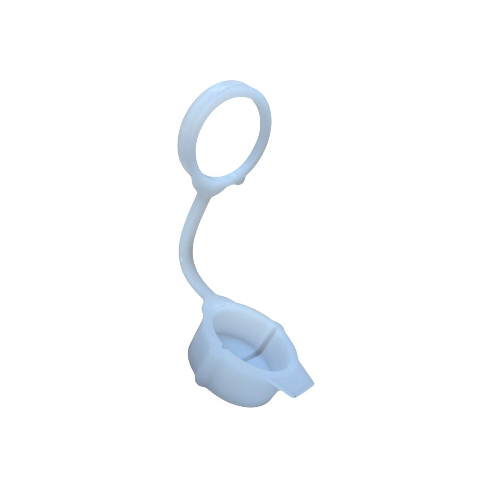 Bouchon de tête rabattable pour tube PEHD Øext 32.2 mm