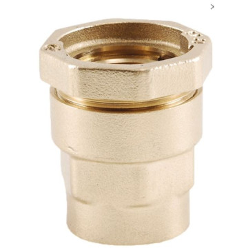 Raccord droit laiton à compression femelle - Ø32 - 1"