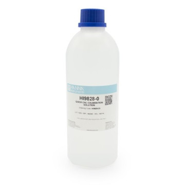 Solution d'étalonnage rapide pour pH, EC et OD - Flacon 500 ml