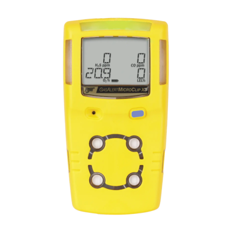 Détecteur multigaz - BW GasAlert MicroClip XL Détecteur multigaz - BW GasAlert MicroClip XL