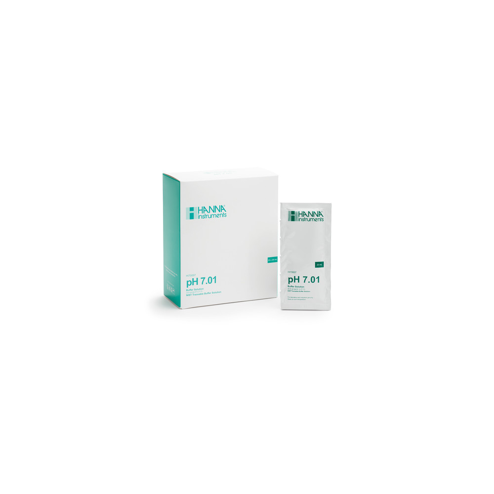 Solution tampon pH 7 - 25 sachets