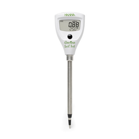 Testeur EC/°C pour sol avec sonde de pénétration