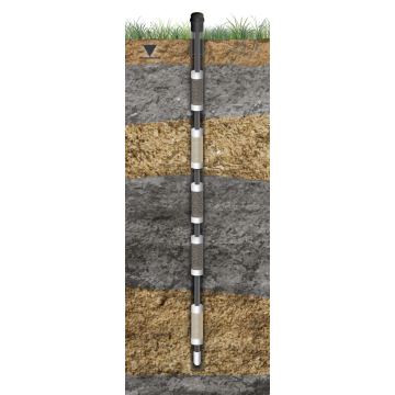 Système multiniveaux 403 CMT - tube 1,7" / 7 voies - bobine 30 m