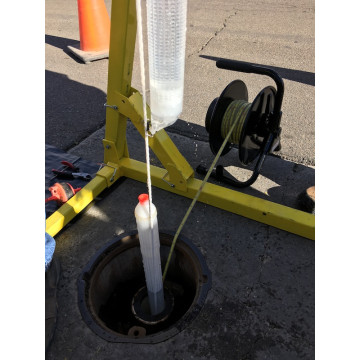 Préleveur passif double membrane (DMPDB) non rempli