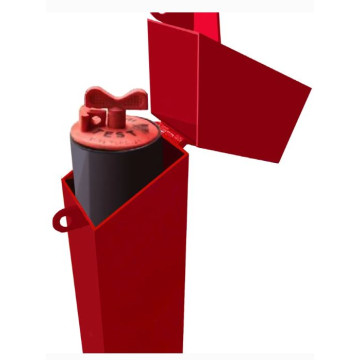 Capot hors sol - aluminium - 76 x 76 mm