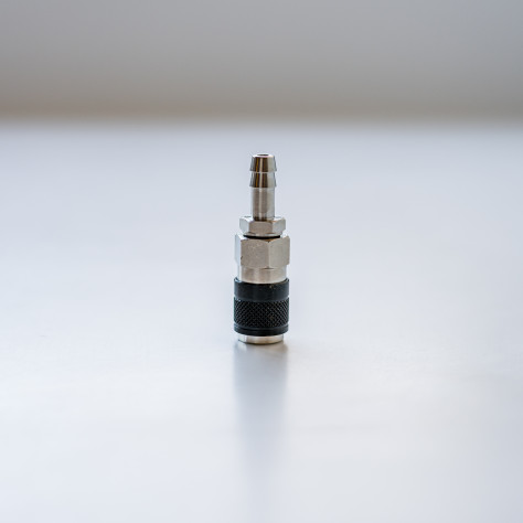 Coupleur femelle - raccord cannelé - pour bouchon de piézair