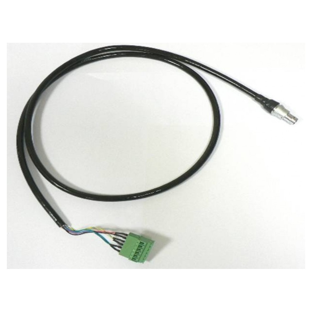 Câble 1 m pour capteur numérique - connecteur Fischer - sortie fils nus