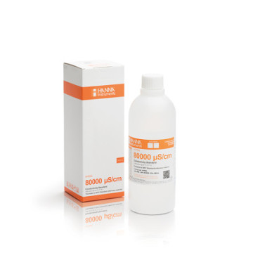Solution d'étalonnage conductivité 80,00 mS/cm - Flacon 500 ml