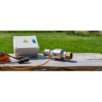 Alimentation 220/24V pour débitmètre IFM + asservissement préleveur autonome