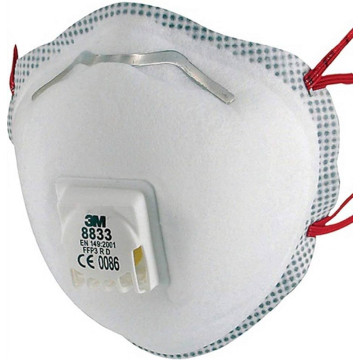 Masque FFP3 avec soupape - 3M série 8300