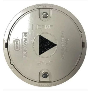 Bouche à clé étanche - aluminium