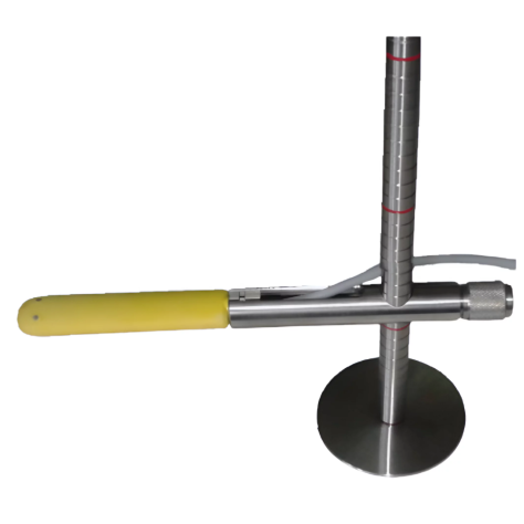 Perche lisse avec support (non graduée) pour Courantomètre électromagnetique FLU