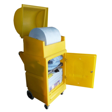 Armoire mobile pour kits absorbants