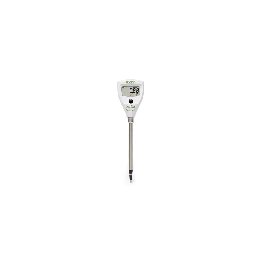 Testeur EC/°C pour sol avec sonde de pénétration