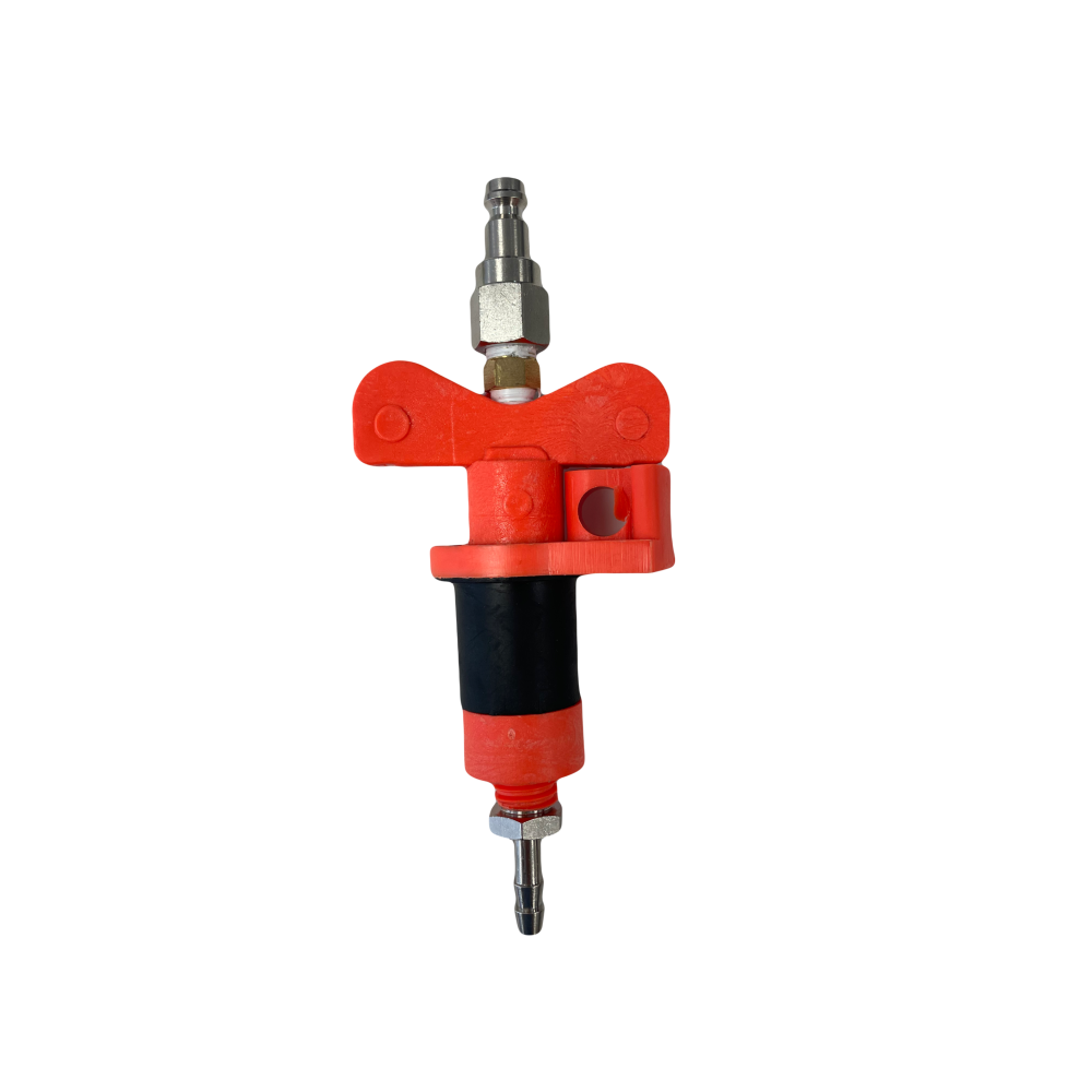 Bouchon de piézair étanche - avec raccord haut et bas