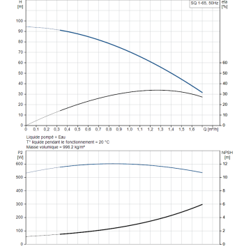 Pompe GRUNDFOS 230V SQ1