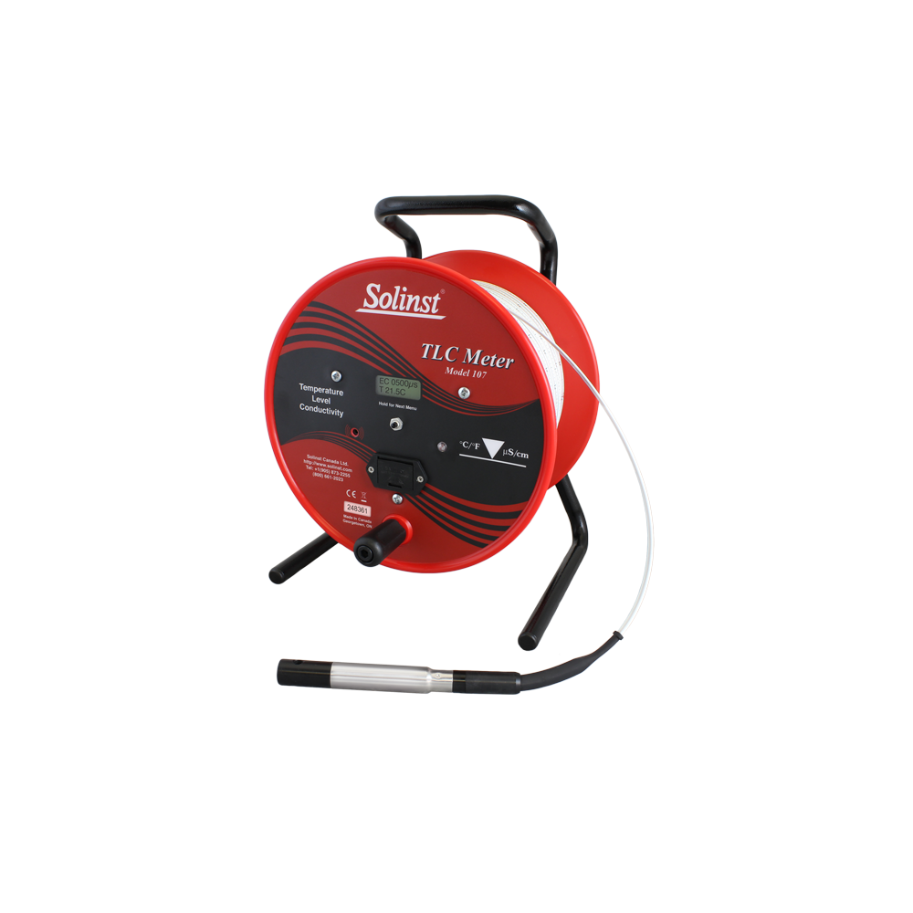 Sonde de niveau d'eau et de conductivité - Solinst 107-TLC