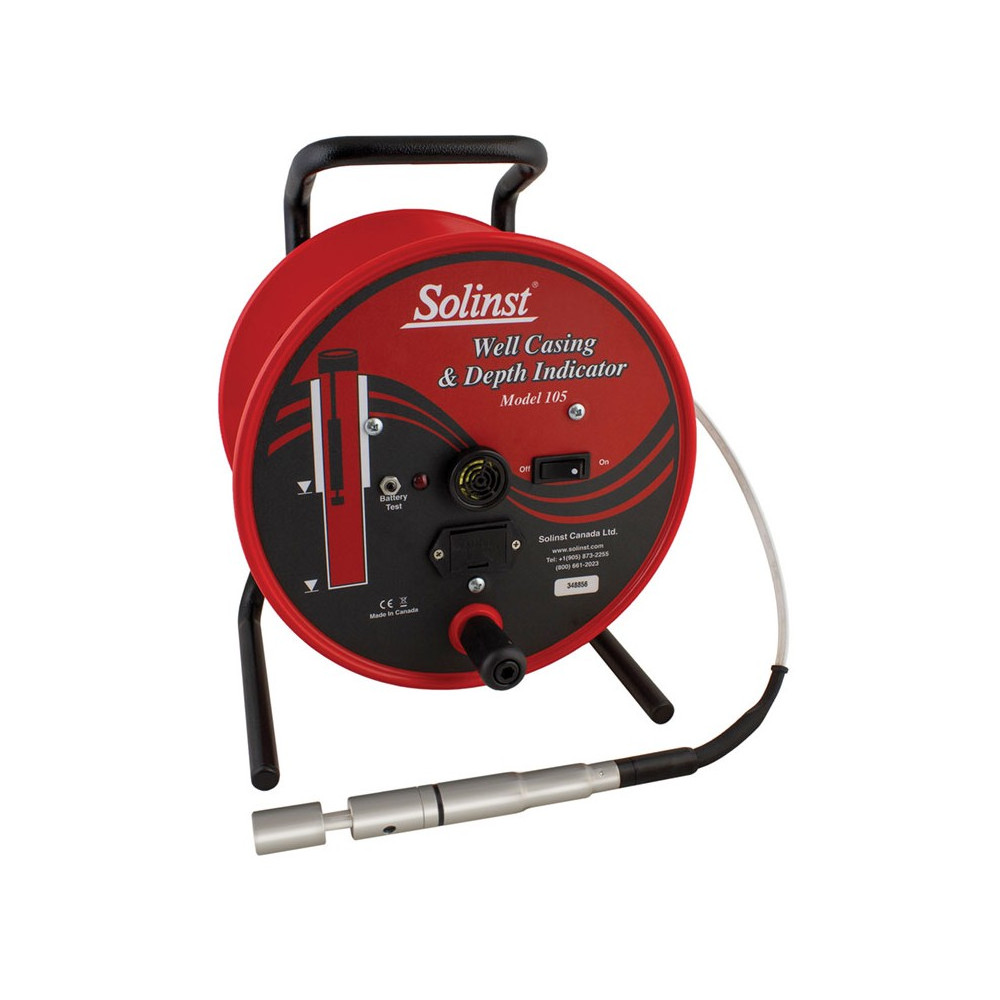 Sonde de niveau d'eau et indicateur métal - Solinst 105