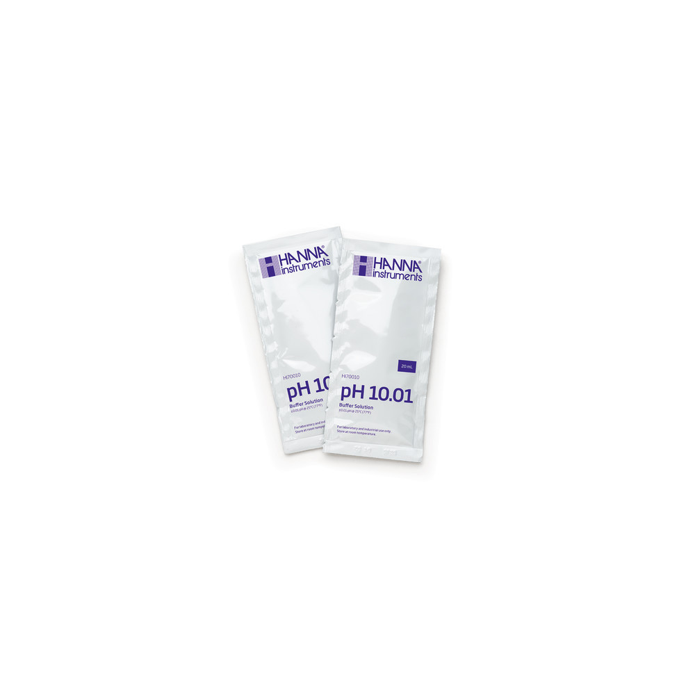 Solution tampon pH 10 - 25 sachets
