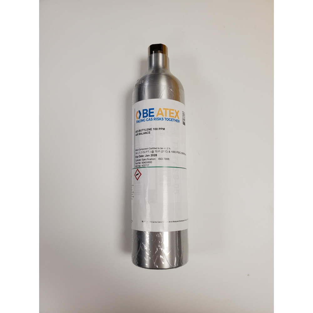 Bouteille 34 L Isobutylene 100 ppm