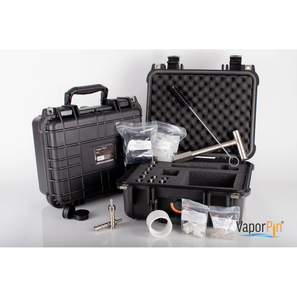 Kit Standard Vapor Pin® - acier inoxydable - couvercles plastiques