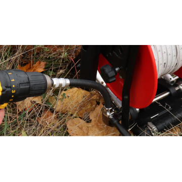 Adaptateur de perceuse flexible pour Enrouleur Électrique