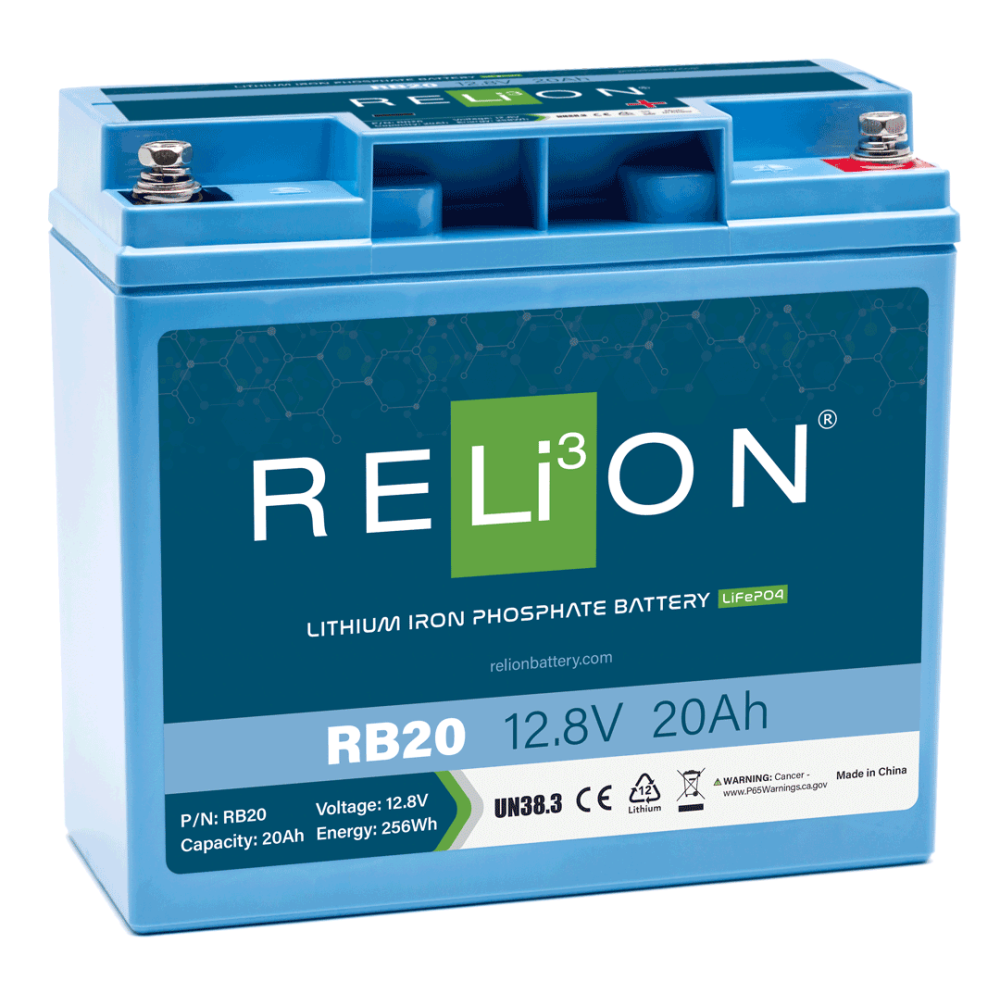 Batterie lithium LIFe PO4 à décharge profonde