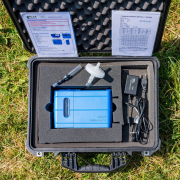 Débitmètre à piston pour pompe Gilair