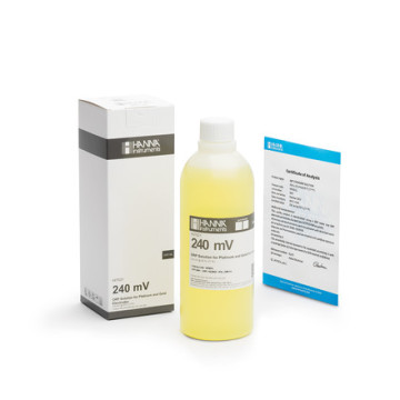 Solution de test rédox 240 mV - Flacon 250 ml