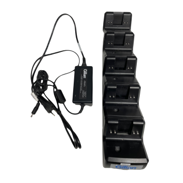 Station d'accueil - 5 pompes GilAir® - avec câble d'alimentation