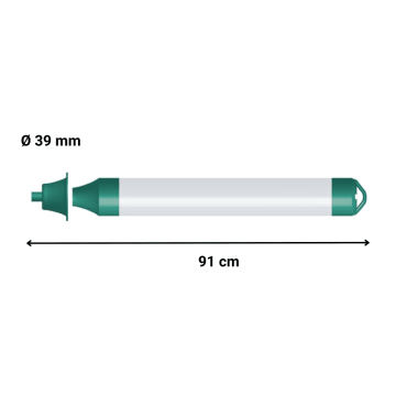 Préleveurs ecoblailer lesté - carton de 24