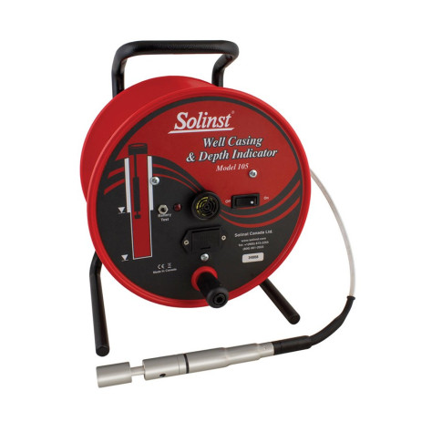Sonde de niveau d'eau et indicateur métal - Solinst 105