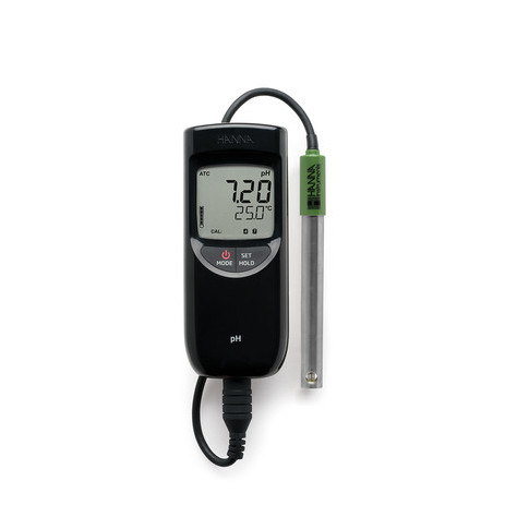 pH-mètre étanche - électrode en titane - HI991001