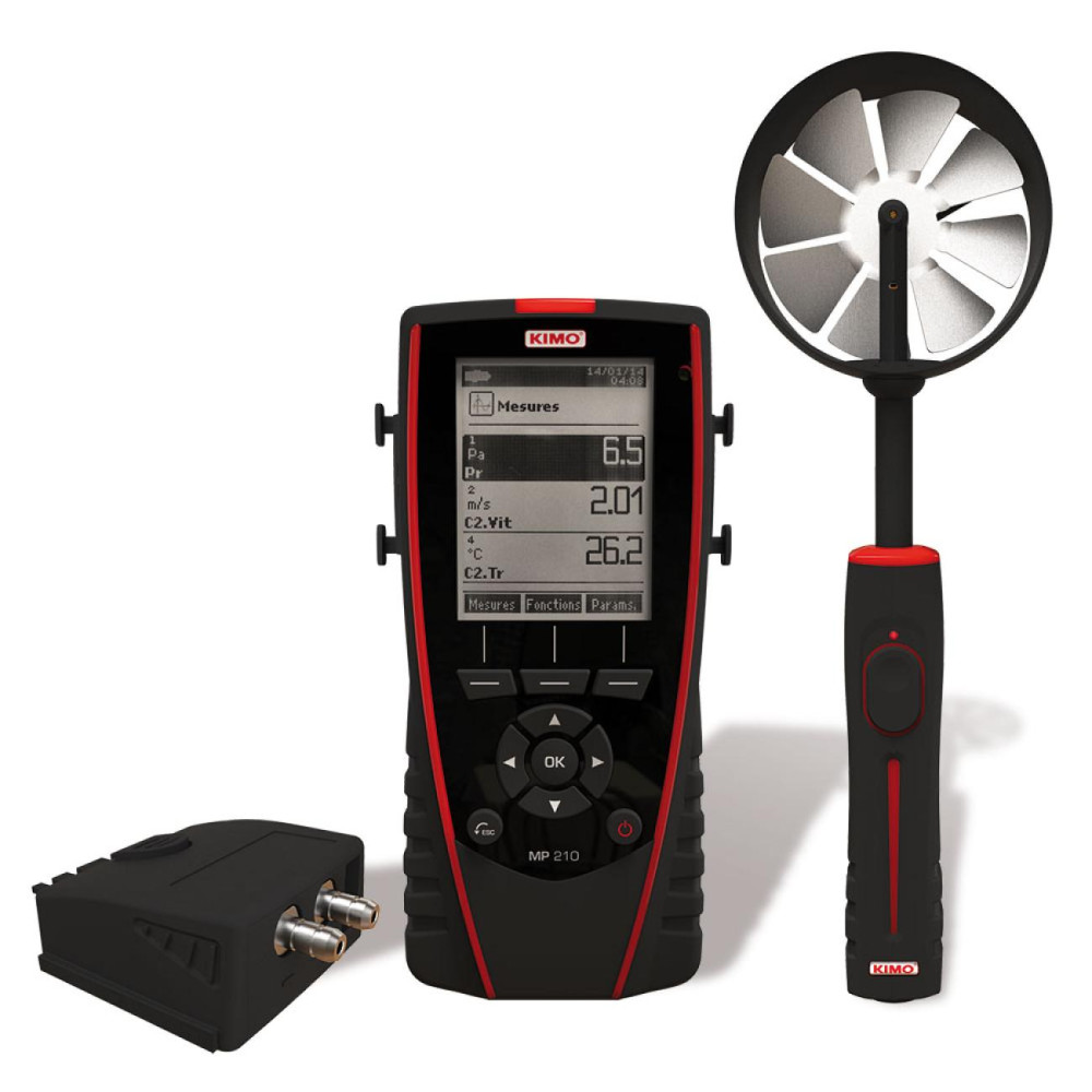 Thermo-Anémomètre-Manomètre MP 210 H