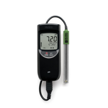pH-mètre étanche - électrode en titane - HI991001