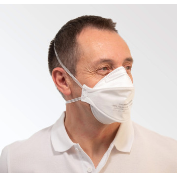 Masque FFP2 3 pans fabriqué en France - boîte de 25