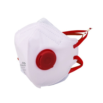 Masques plats pliables avec valve