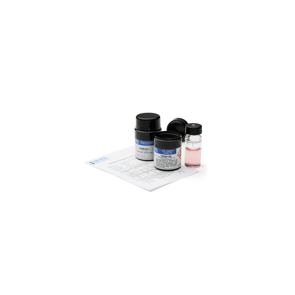 Kit d'étalonnage CAL CHECK chlore libre et total